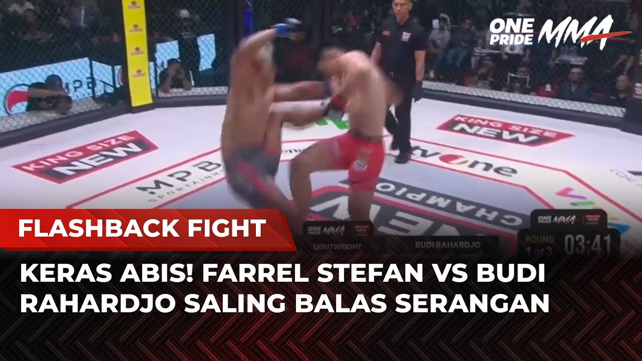 KERAS‼️Jual Beli Serangan Ganas Farrel Stefan vs Budi Rahardjo | Flashback Full Fight One Pride MMA
