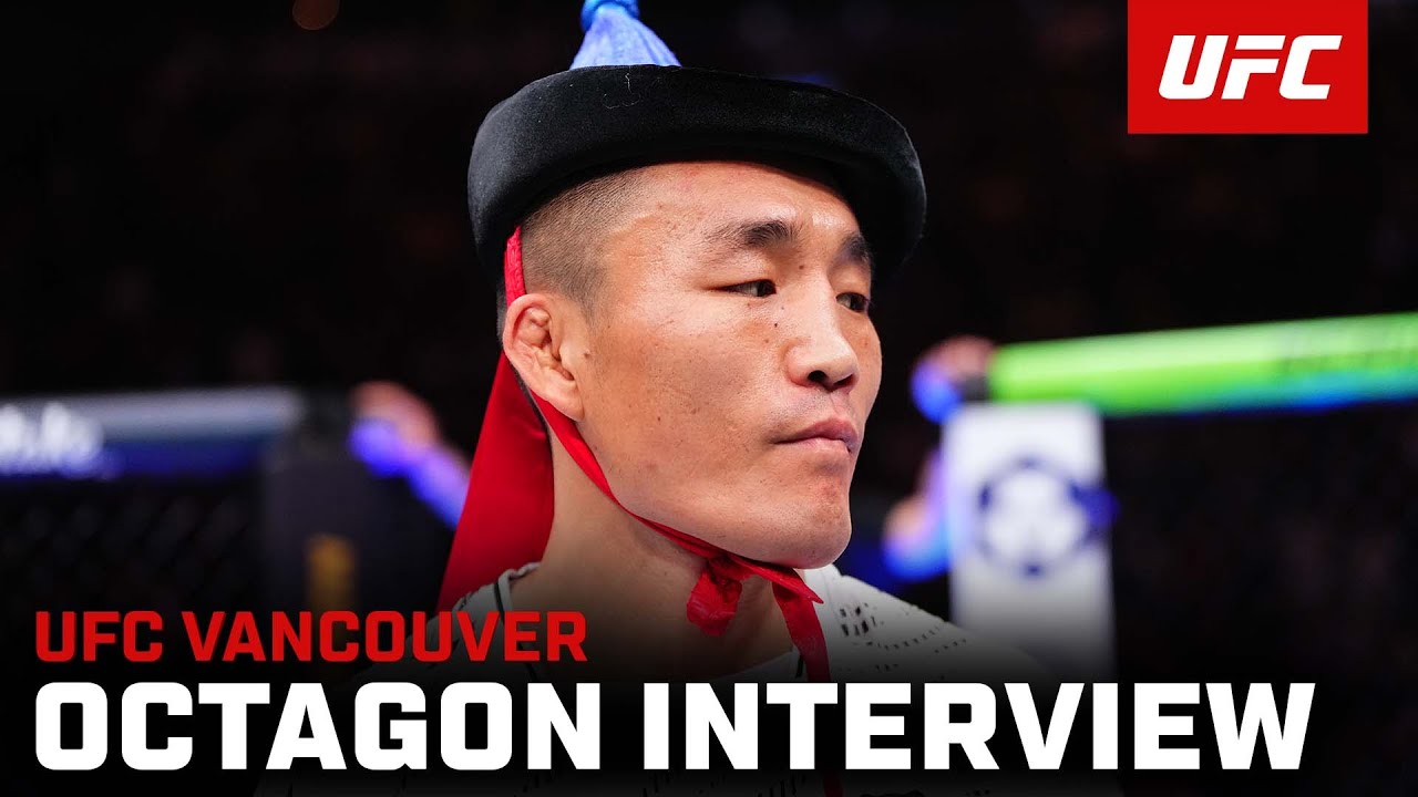 Aoriqileng Octagon Interview | UFC Vancouver