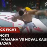 TENDANGAN MAUT DIBALAS BANTINGAN SADIS! Brando Mamana vs Noval Kaunang | Flashback Full Fight