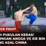 PUKULAN KERAS BERTUBI TUBI‼️Fight Brutal Angga  Vs Xie Bin | Flashback Full Fight One Pride MMA