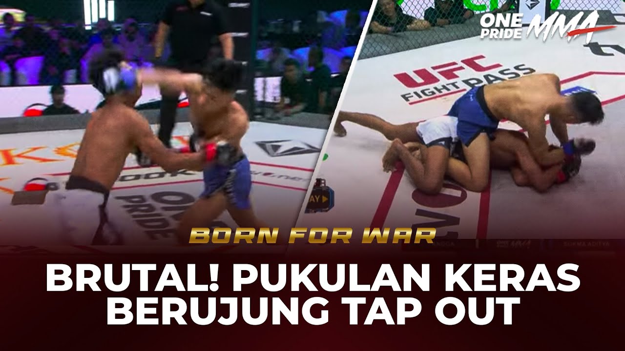 PUKULAN KERAS BERTUBI-TUBI‼️Pertarungan Brutal Taufik Polontalo vs Rafael Ruiz | One Pride MMA