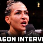Bia Mesquita Octagon Interview | UFC Rio
