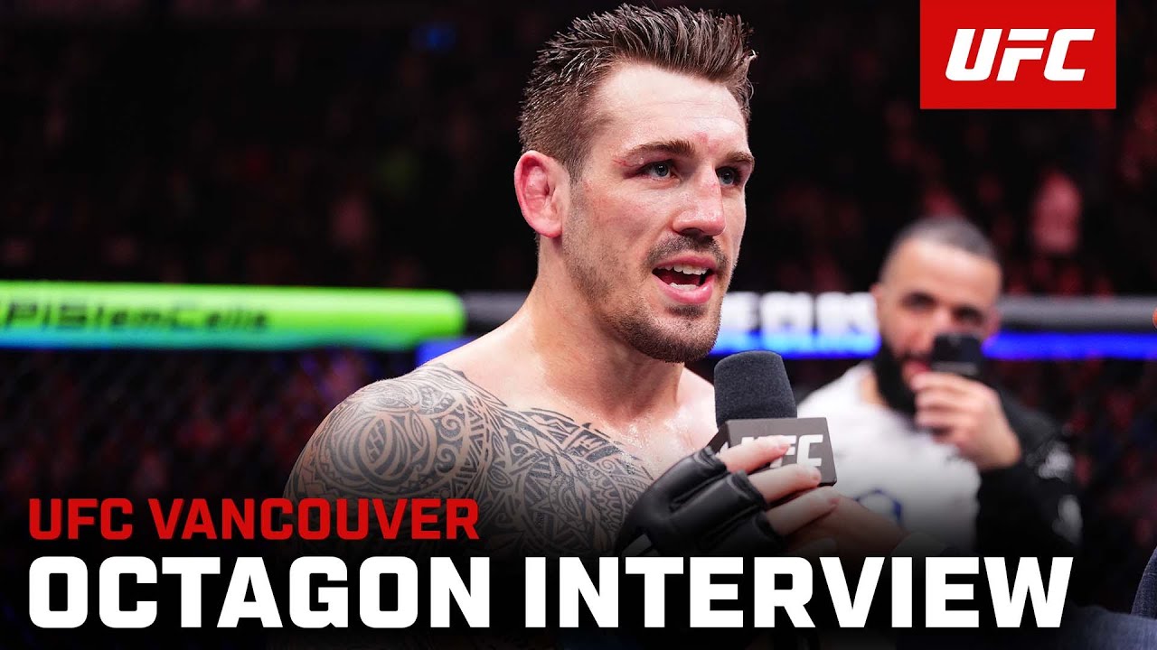Brendan Allen Octagon Interview | UFC Vancouver