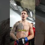 Brendan Allen was NOT surprised 😮 #UFCVancouver