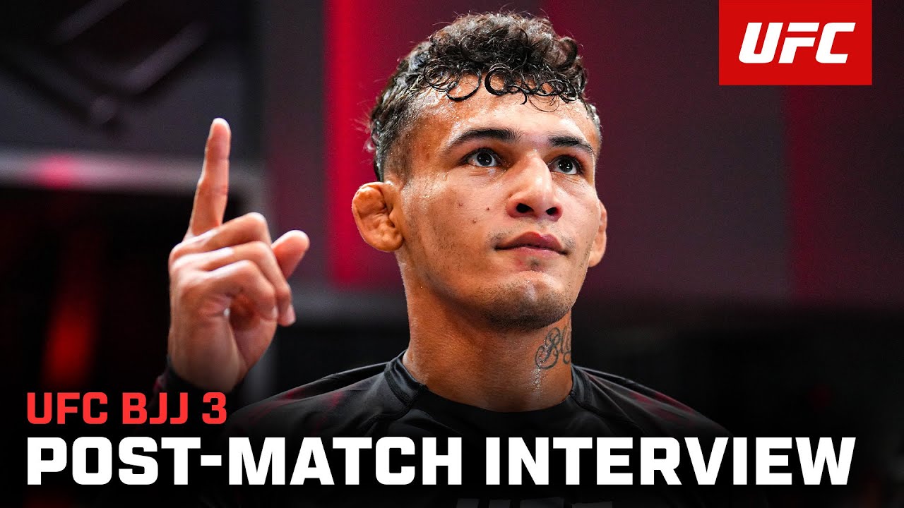 Carlos Henrique Post-Match Interview | UFC BJJ 3