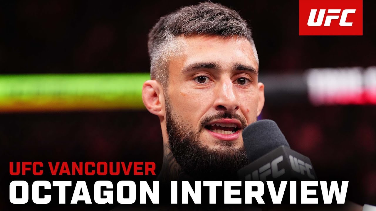 Charles Jourdain Octagon Interview | UFC Vancouver