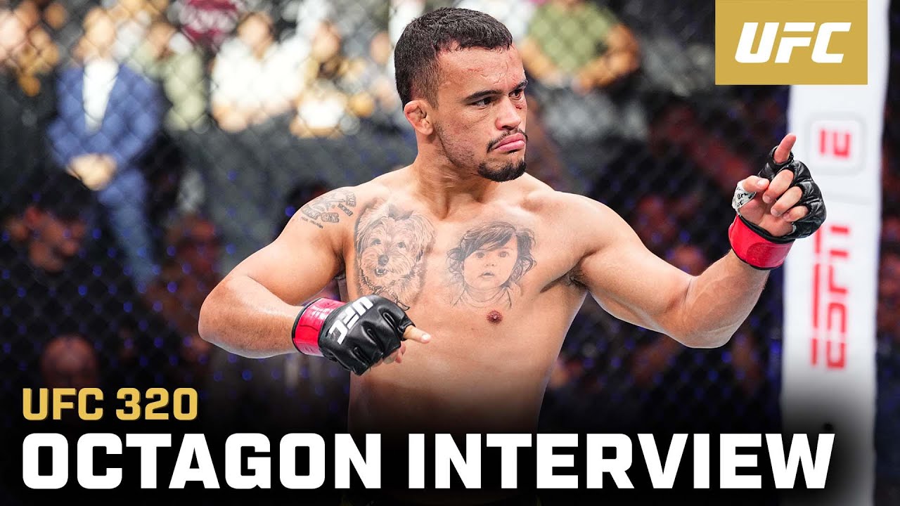 Daniel Santos Octagon Interview | UFC 320
