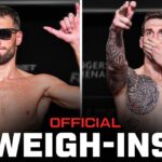de Ridder vs Allen Weigh-Ins | UFC Vancouver