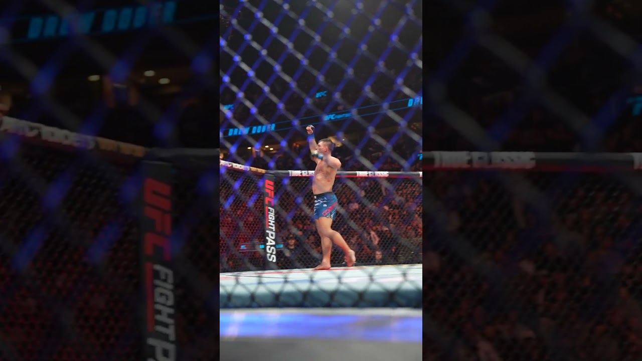 Drew Dober gets the finish!!! #ufcvancouver