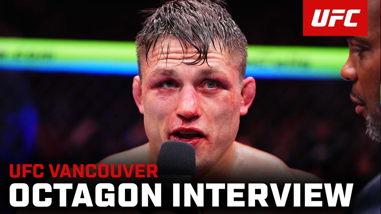 Drew Dober Octagon Interview | UFC Vancouver