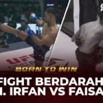 LAGA PENUH EMOSI‼️Pertarungan Berdarah M Irfan vs Faisal | One Pride MMA