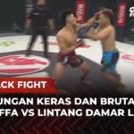 BANTINGAN SAMPAI TENDANGAN KERAS! Deni Daffa vs Lintang Damar Langit | Flashback Full Fight