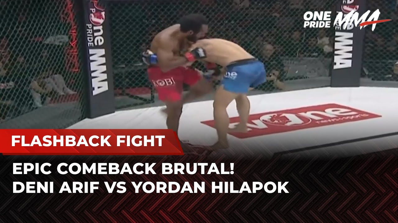 DUEL BERKELAS‼️Deni Arif Fadhillah vs Yordan Hilapok Adu Serangan Brutal | Flashback Full Fight