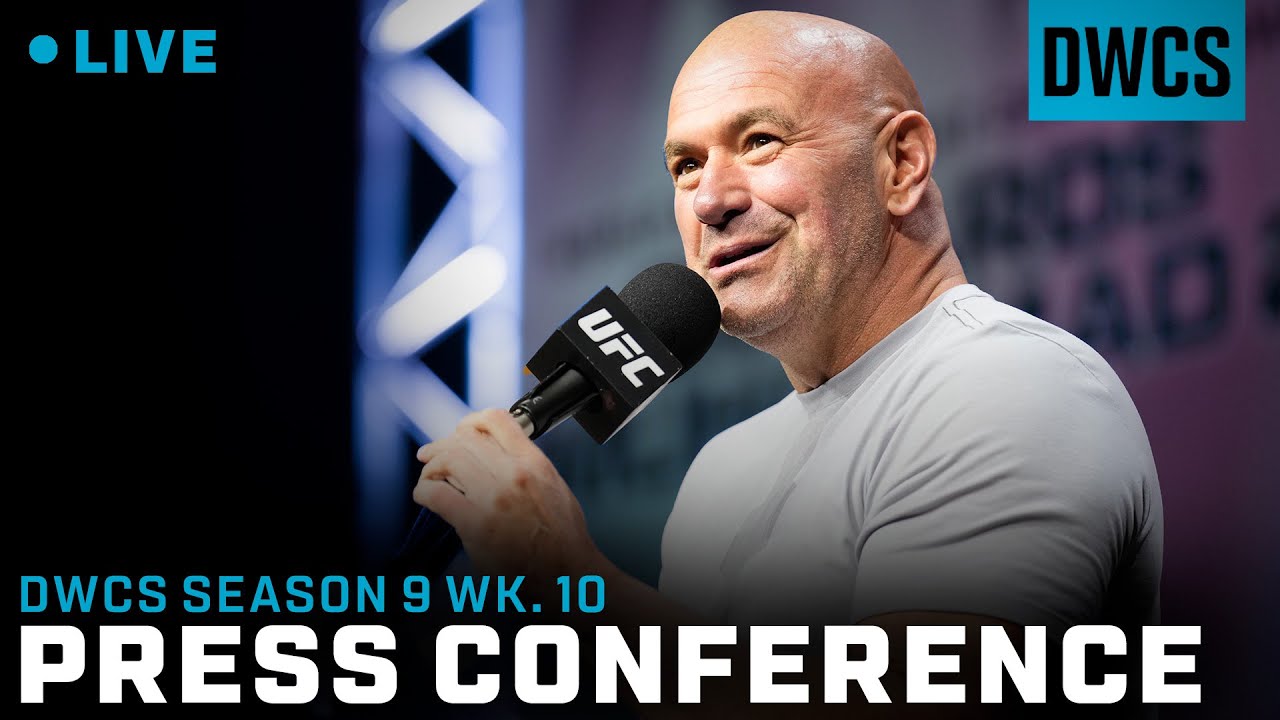 🔵 DWCS: Post-Fight Press Conference | Season 9 - Week 10