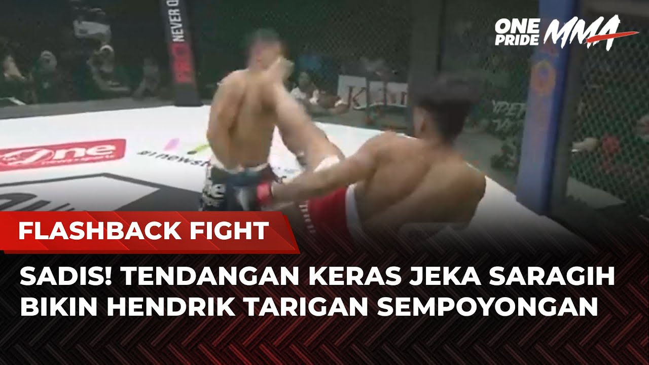 BRUTAL PARAH‼️Pertarungan Jeka Saragih vs Hendrik Tarigan | Flashback Full Fight One Pride MMA