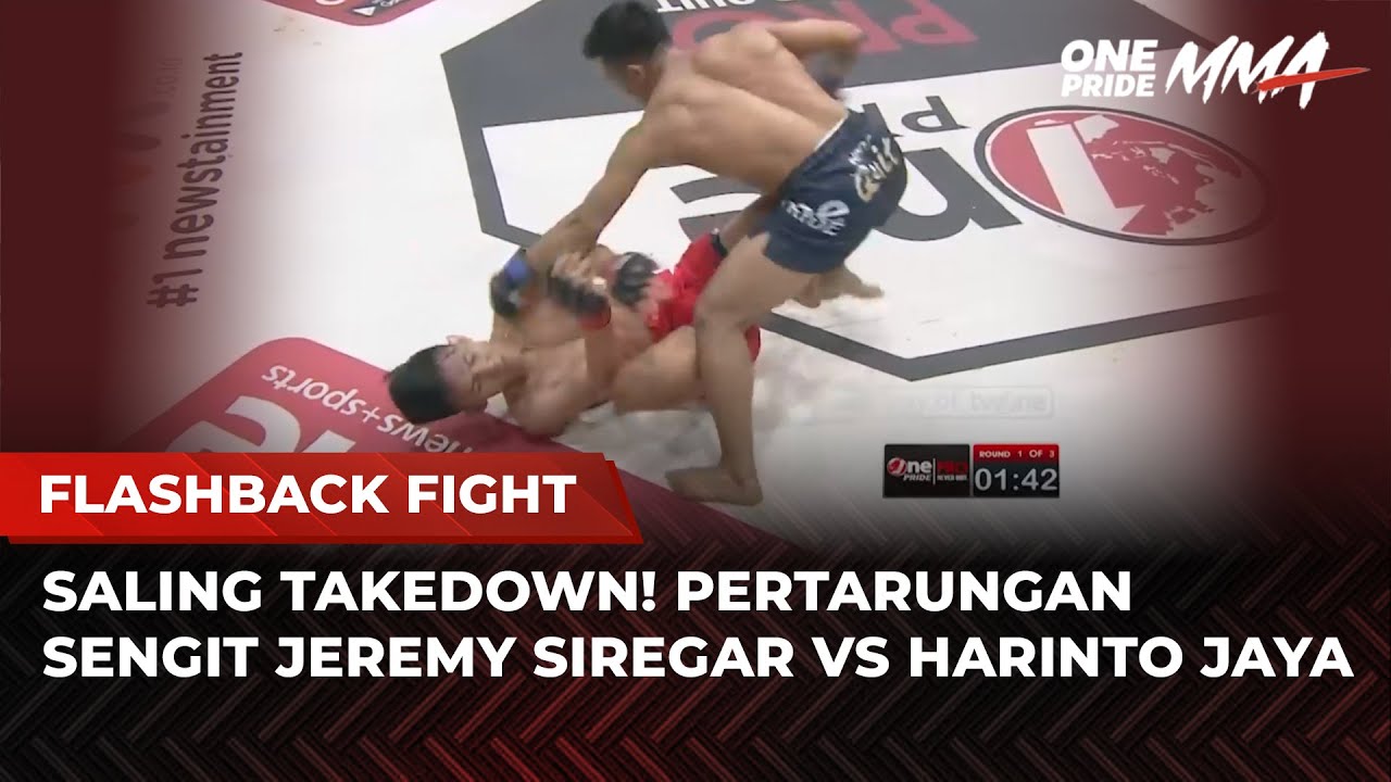 LIAR BANGET! Jeremy Siregar vs Harinto Jaya Saling Takedown | Flashback Full Fight One Pride MMA