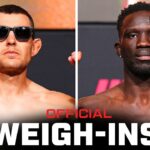 Garcia vs Onama Weigh-Ins | UFC Vegas 110