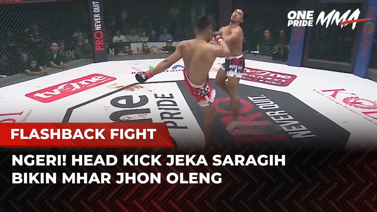 DUEL SENGIT! Jeka Saragih Lepaskan Head Kick Keras ke Mhar Jhon Manahan | Flashback Full Fight