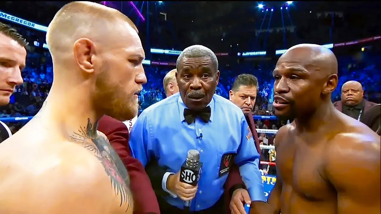 Conor McGregor (Ireland) vs Floyd Mayweather (USA) | KNOCKOUT, BOXING fight, HD, 60 fps