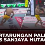 DIPUKUL SAMPAI KAKU‼️Inilah Kumpulan Pertarungan Sadis Sanjaya Hutagaol | Best Fight One Pride MMA