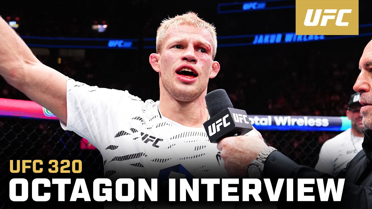 Jakub Wikłacz Octagon Interview | UFC 320