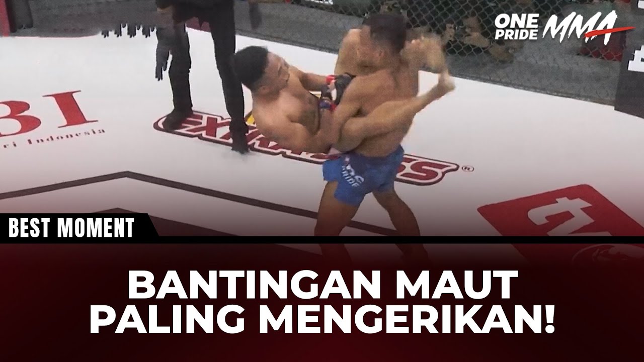 JARI TANGAN BENGKOK! Inilah Bantingan Sadis yang Bikin Lawan Pingsan | Best Moment One Pride MMA