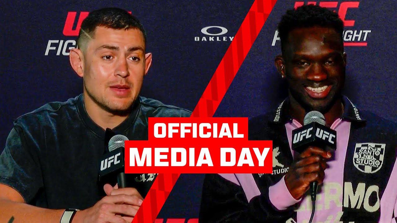 Let's Stand and Bang! 👊  | UFC Vegas 110 Media Day