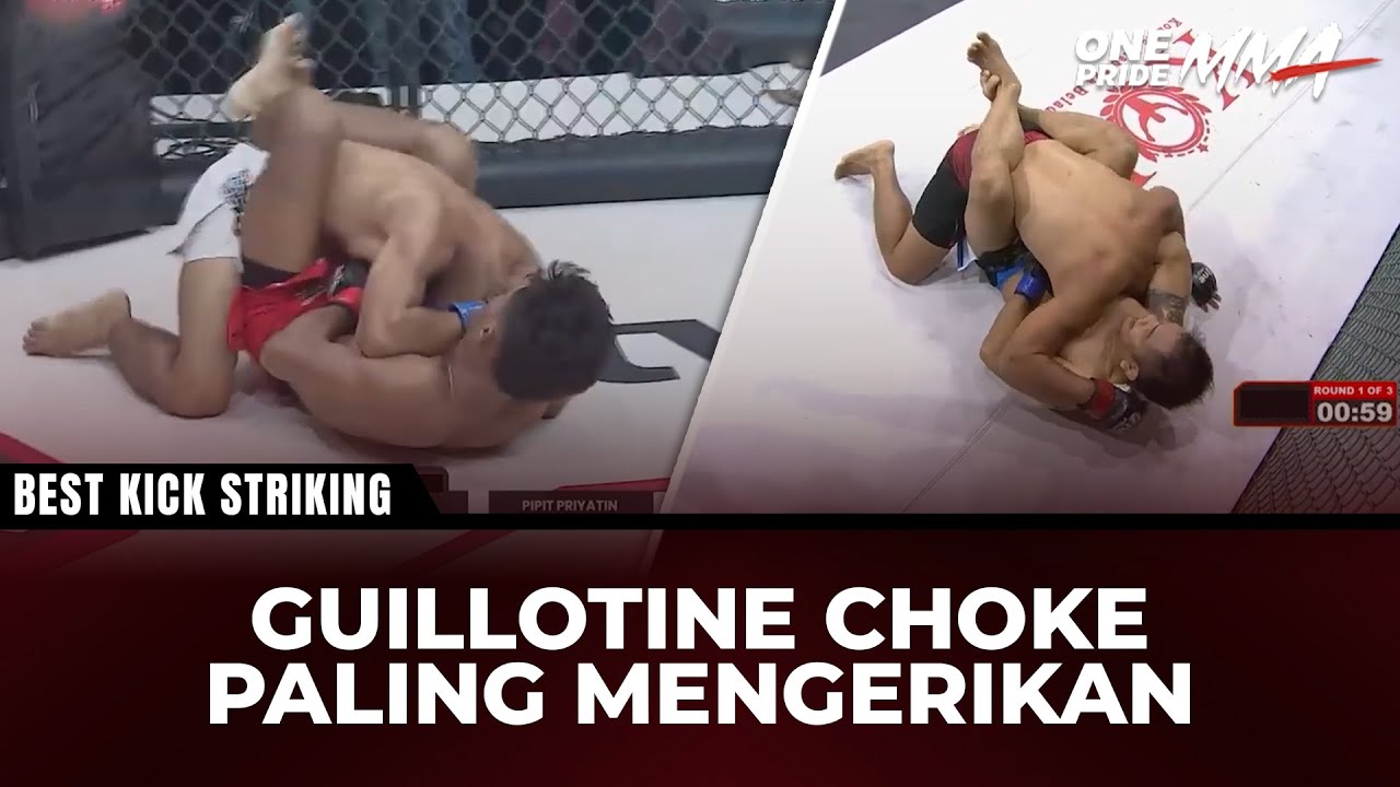 GANAS! Guillotine Choke Mengerikan di Oktagon | Best Guillotine Choke One Pride MMA