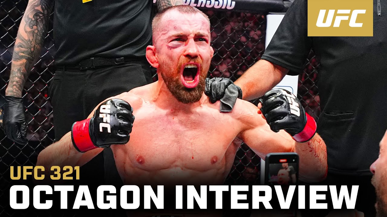 Ludovit Klein Octagon Interview | UFC 321