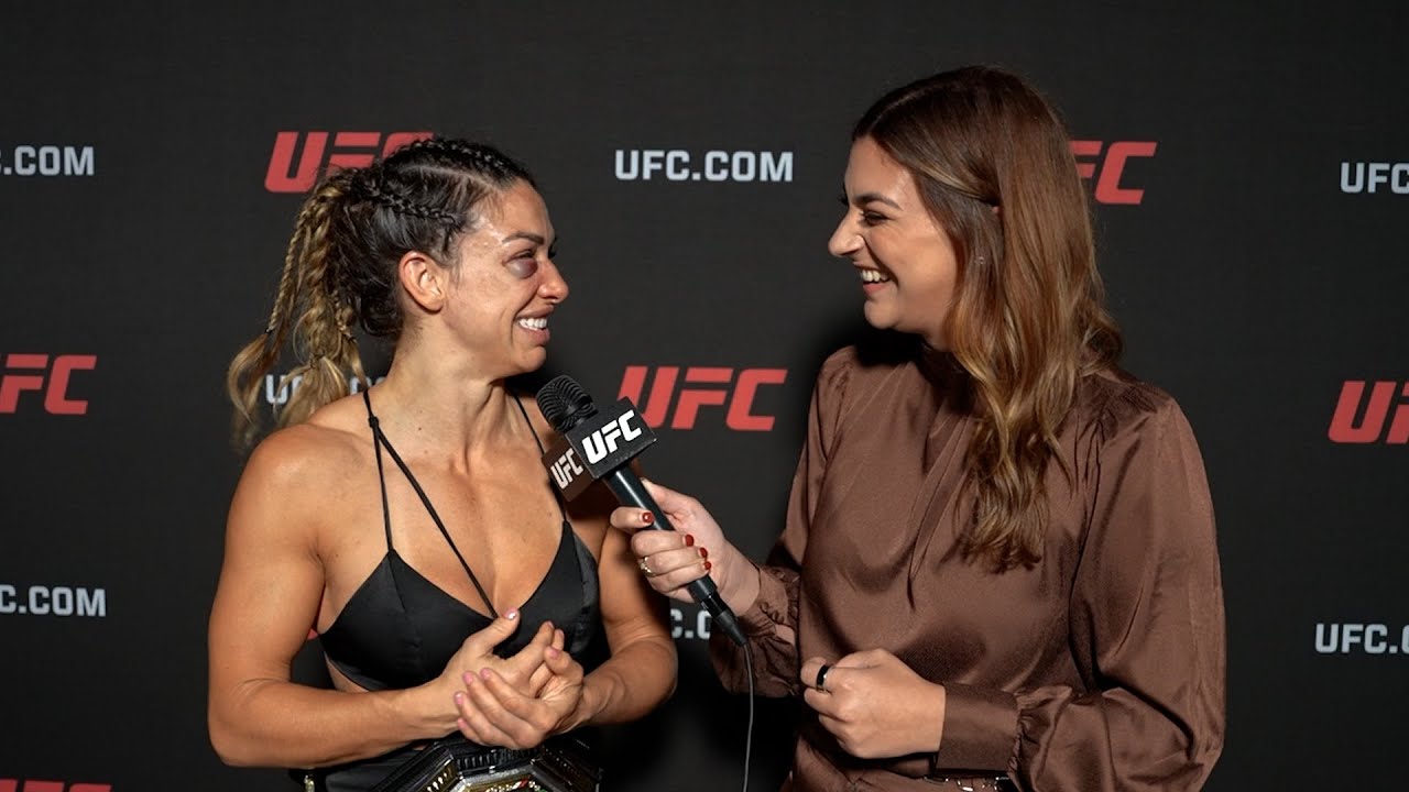 Mackenzie Dern Backstage Interview | UFC 321