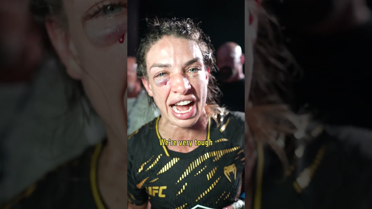 Mackenzie Dern is taking it all in 🤩 #UFC321