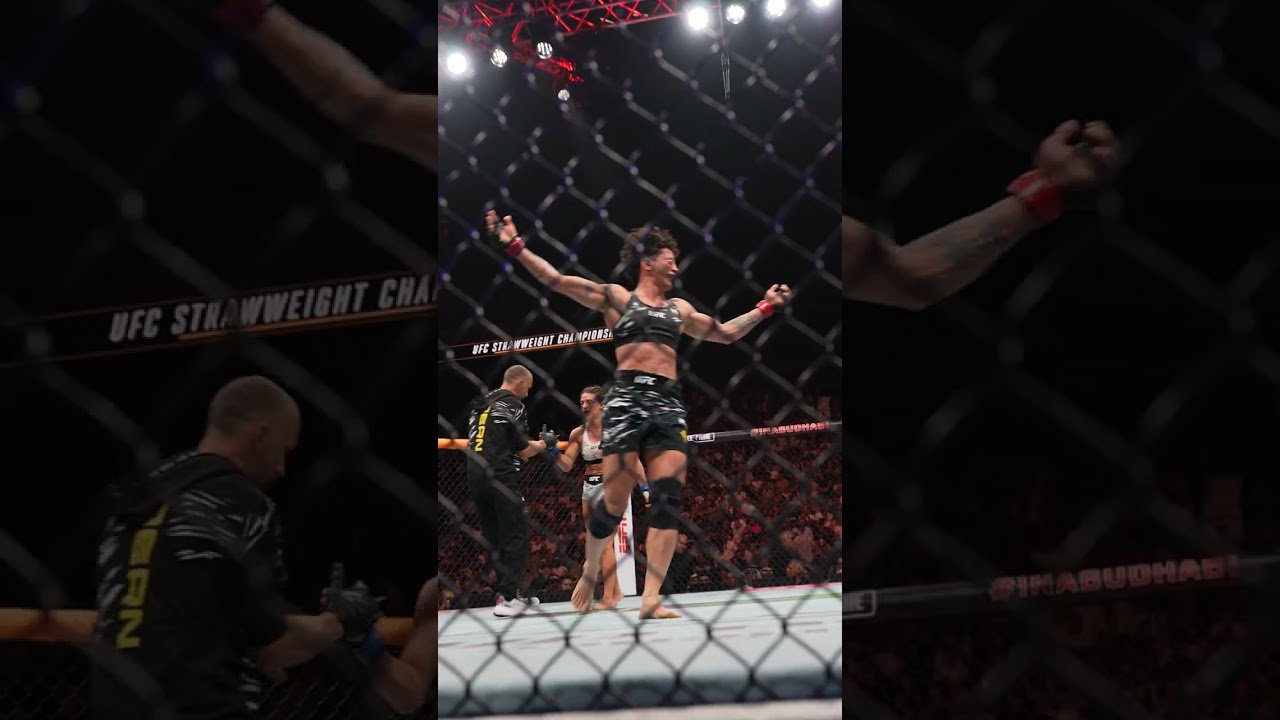 Mackenzie Dern is your NEW strawweight champion!!! 🏆 #ufc321