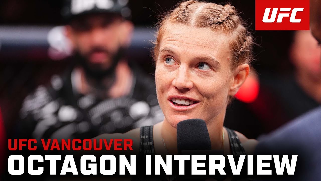 Manon Fiorot Octagon Interview | UFC Vancouver