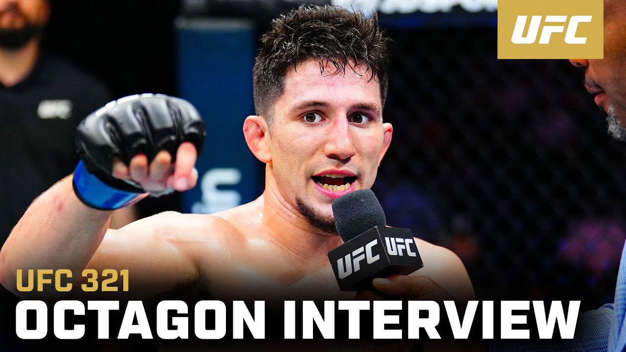 Mitch Raposo Octagon Interview | UFC 321