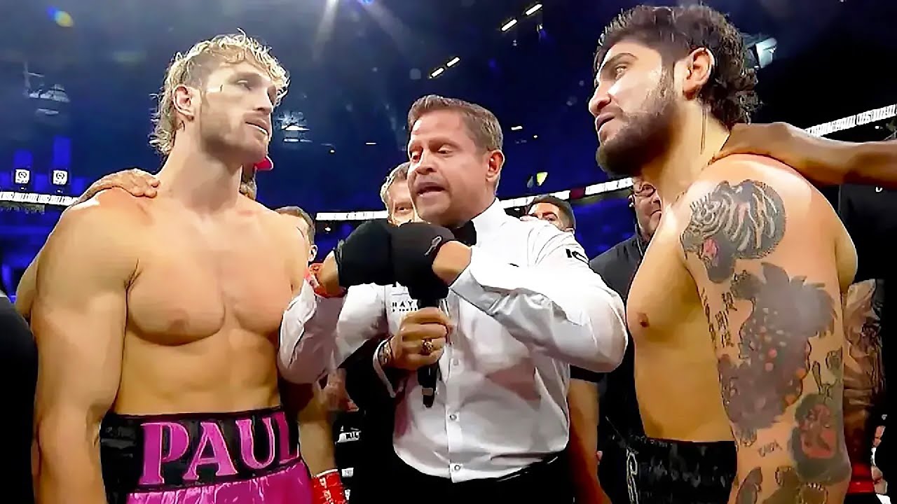 Logan Paul (USA) vs Dillon Danis (USA) | DISQUALIFICATION, BOXING fight, HD, 60 fps