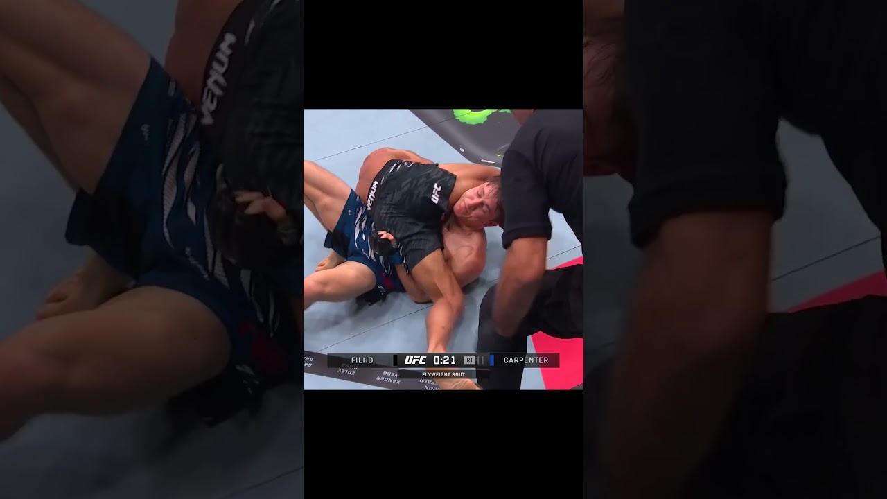 NASTY SUBMISSION 😱 #ufcrio