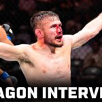 Nathaniel Wood Octagon Interview | UFC 321