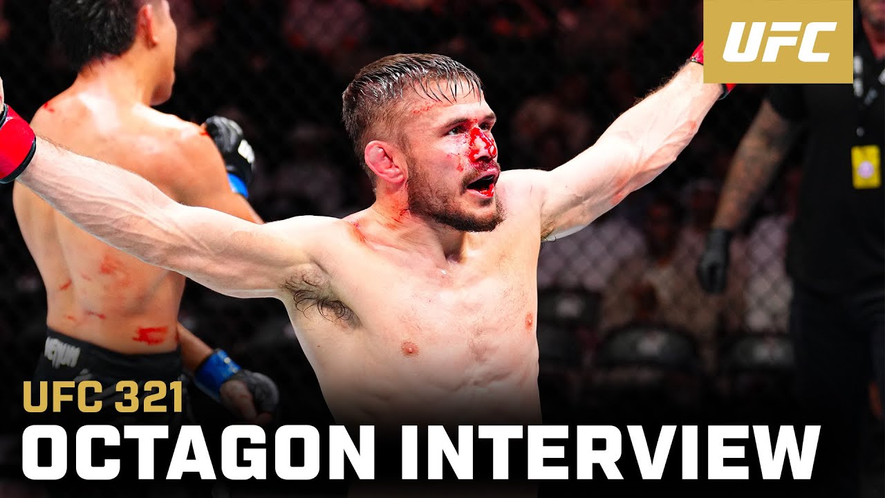 Nathaniel Wood Octagon Interview | UFC 321