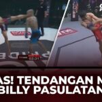 NGERI! Tendangan Maut Billy Pasulatan yang Bikin Lawan Pingsan di Tempat | Best KO/TKO One Pride MMA