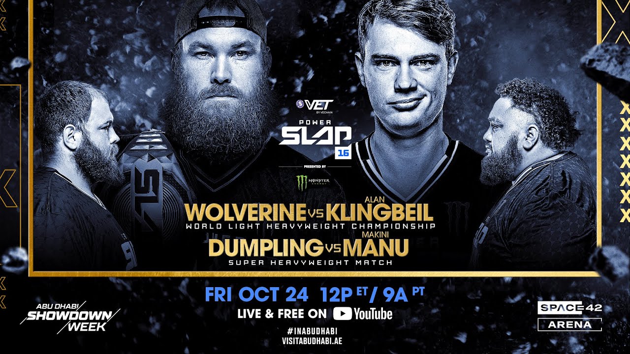 Power Slap 16: Wolverine vs Klingbeil Prelims | October 24