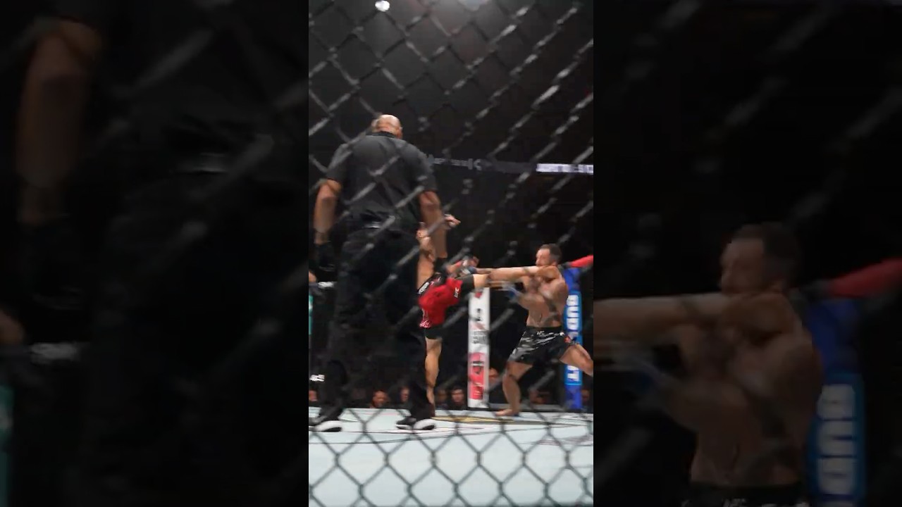 Ramiz Brahimaj was putting on a show! 🚨 #ufc320