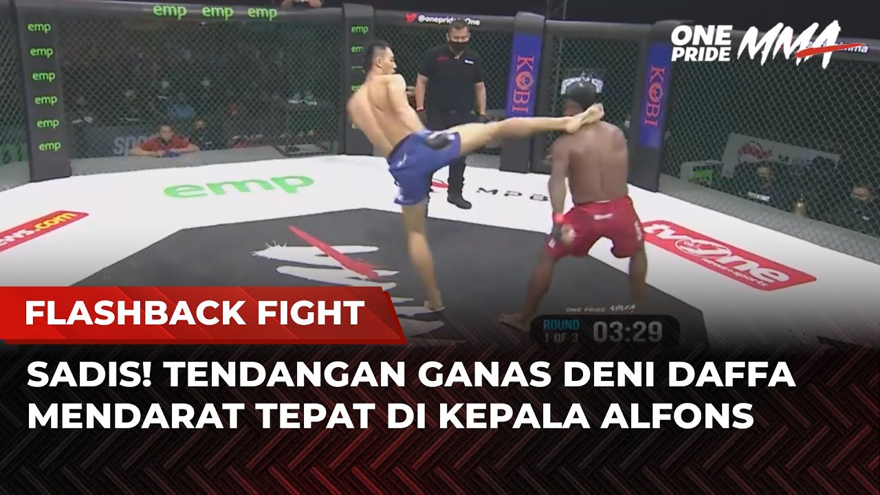 BRUTAL BANGET‼️ Pertarungan Ali Medeong vs Arfan Hidayat | Flashback Full Fight One Pride MMA