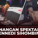 NGERI‼️Fight Ganas Kennedi Sihombing yang Menggungcang Oktagon | Best Fight One Pride MMA