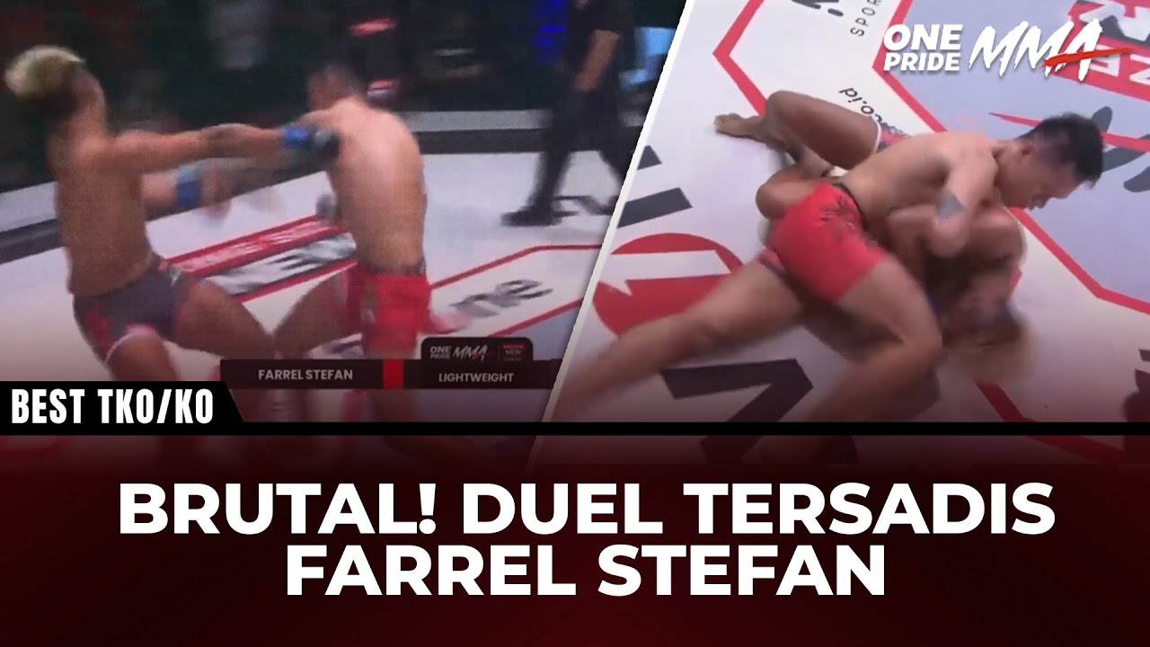 Duel Sadis Farrel Stefan yang Bikin Lawan Tumbang | Best TKO/KO One Pride MMA