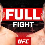 Steve Garcia vs Calvin Kattar | FULL FIGHT | UFC Vegas 111