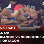 DICEKIK DARI BELAKANG! Fight Brutal Rama Supandhi vs Nurdiono | Flashhback Full Fight One Pride MMA