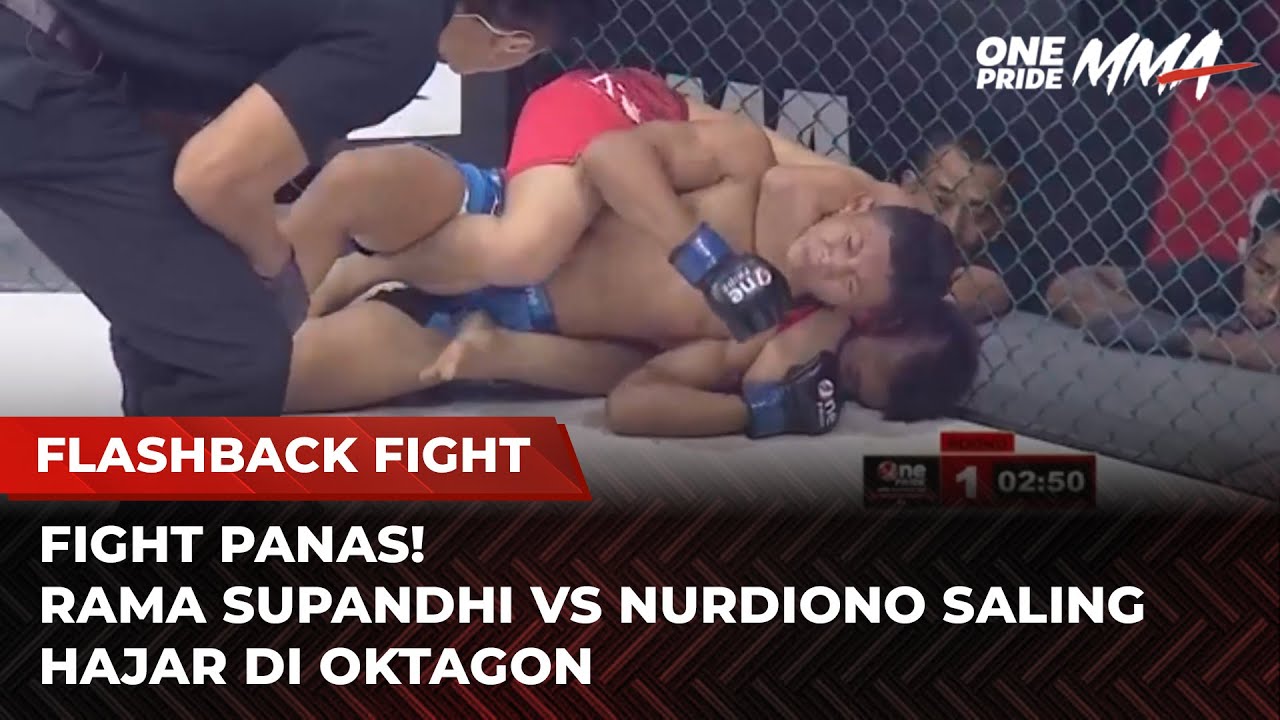 DICEKIK DARI BELAKANG! Fight Brutal Rama Supandhi vs Nurdiono | Flashhback Full Fight One Pride MMA