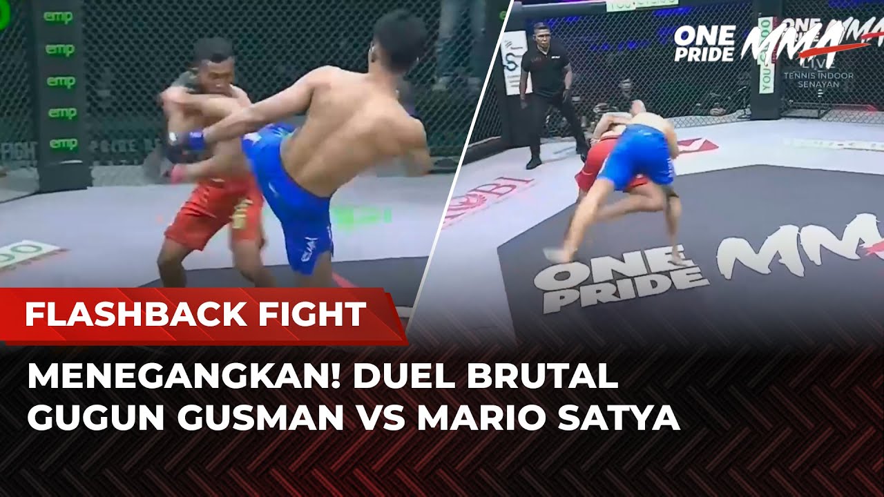 FIGHT GANAS! Gugun Gusman vs Mario Satya | Flashback Full Fight One Pride MMA
