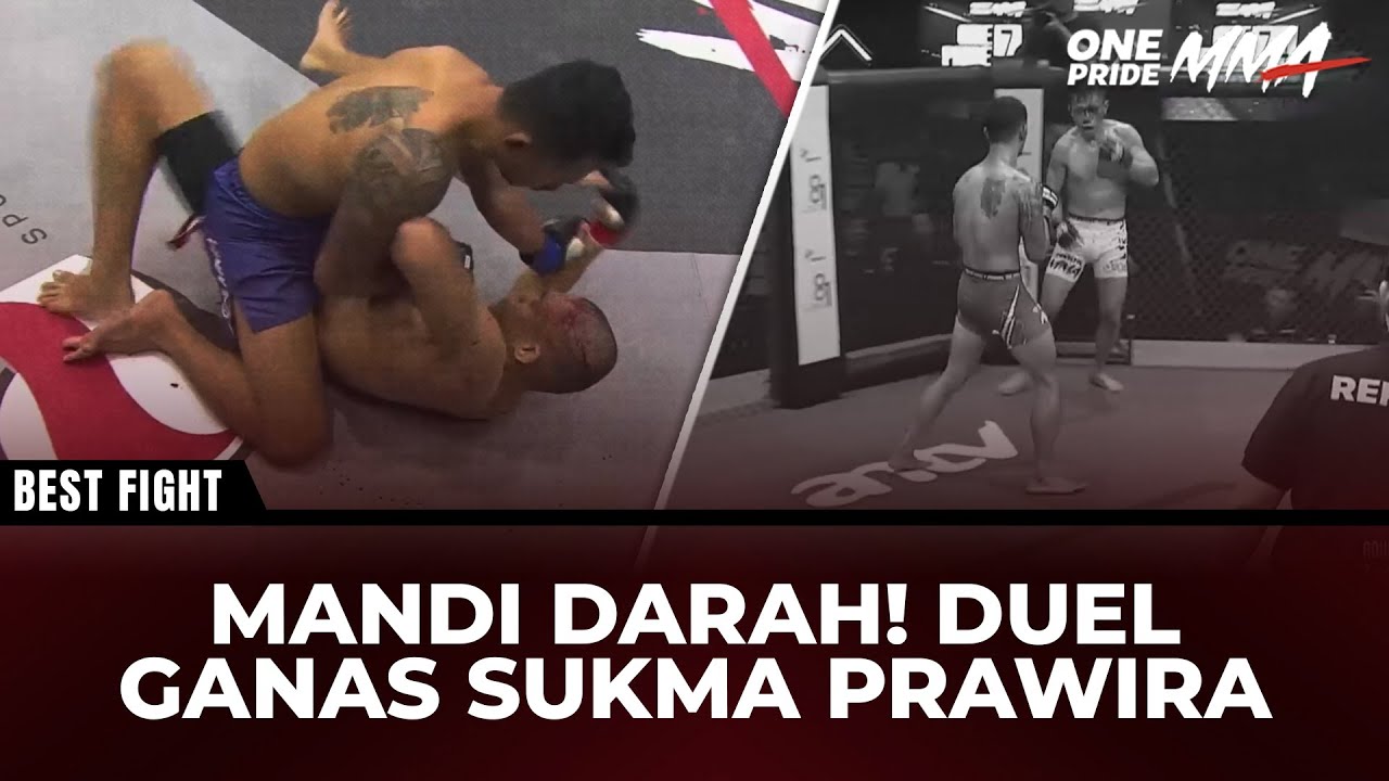 DARAH MENGUCUR DERAS! Pertarungan Paling Sadis Sukma Prawira | Flashback Full Fight One Pride MMA