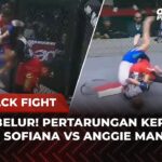 DIBANTING KERAS‼️Pertarungan Sadis Efi Dian Sofiana Vs Anggie Mandagi | Flashback Full Fight